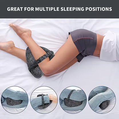 Ergonomic Knee Pillow for - Pelvic Alignment and Hip Decompression