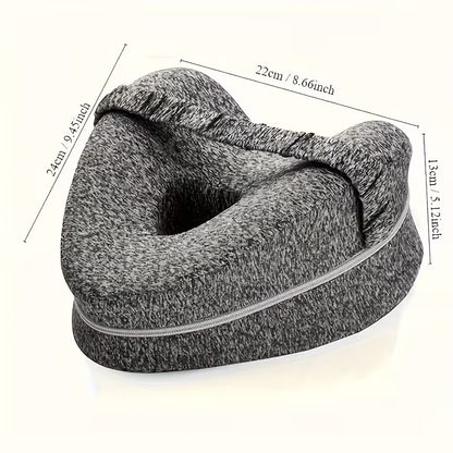Ergonomic Knee Pillow for - Pelvic Alignment and Hip Decompression