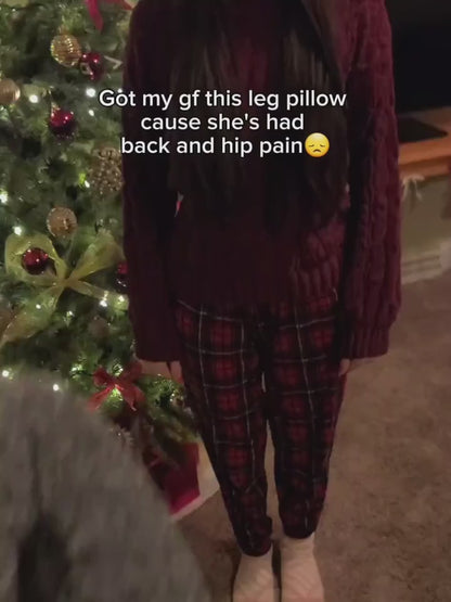 Ergonomic Knee Pillow for - Pelvic Alignment and Hip Decompression